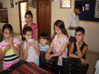 Çocuklardan Rojava'ya yardım