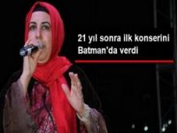 Şehriban'a Kurdi Batman'da konser verdi