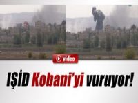 Kobani'de bombalar böyle patladı