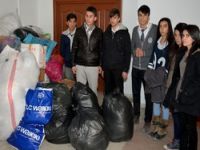 Öğrenciler'den Kobane'ye yardım