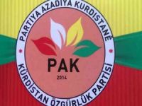 PAK: Federe Kürdistan Devleti’ni selamlıyoruz