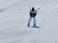 2700 rakımda "Veteran" kayak yarışması düzenlendi