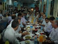 Başkan'dan imamlara iftar yemeği
