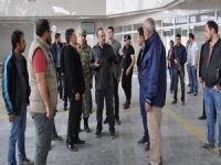 Vali Canbolat, Yüksekova havaalanı’nda incelemelerde bulundu