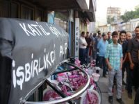 Hakkari'de Suruç katliamı protesto edildi
