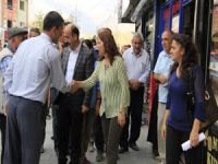 HDP Milletvekilleri'nden esnafa geçmiş olsun ziyareti