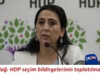 Yüksekdağ: HDP seçim bildirgelerinin toplatılması siyasi