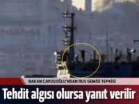 Çavuşoğlu: Rus gemisindeki füzeli asker provokasyon