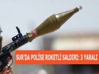 Sur'da polise roketli saldırı: 3 yaralı