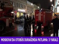 Moskova'da Otobüs Durağında Patlama: 3 Yaralı
