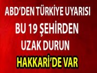 ABD'den Türkiye'ye uyarı