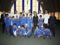 Yüksekova'da futbol okulu açıldı