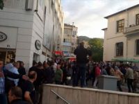 Bursa'da gergin anlar 9 gözaltı