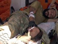 Yaralı 3 ÖSO askeri Gaziantep’e getirildi