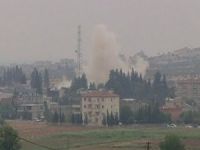 Sınır Kapısı'nın Suriye tarafında büyük patlama