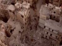 Harabe şehir Halep!
