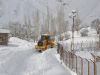 Hakkari’de 8 köy, 19 mezra yolu ulaşıma kapandı