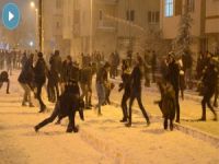 Eskişehir'de kar topu savaşı