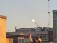 İran'ın başkenti Tahran'da uçaksavar sesleri