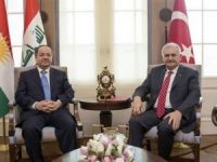 Barzani ve Başbakan Yıldırım görüşmesi sona erdi