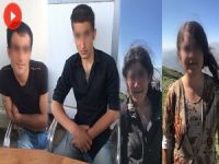4 PKK'linin teslim olma görüntüleri yayınlandı!