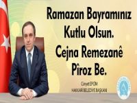 Başkan Epcim'den Türkçe ve Kürtçe bayram mesajı!