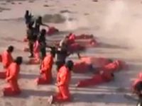 IŞİD'liler turuncu tulumlarla kurşuna dizildi!