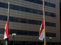 Celal Talabani için bayraklar yarıya indirildi!