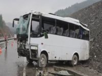 askeri araç kaza yaptı: 15 askerimiz yaralı