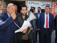 Hakkari CHP ohale hayır eylemi düzenledi