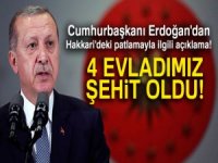 Erdoğan: '7 şehidimiz, 20 yaralımız var'