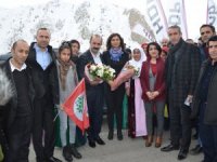 HDP adayları için karşılama töreni düzenlendi