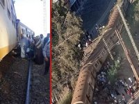 Tren raydan çıktı: en az 25 yaralı