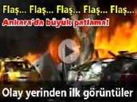 Ankar'da patlama 23 yaralı