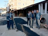 Hakkari Gazi Mahallesi Yolları Onarılıyor