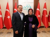 Şehit ailesinden Vali Akbıyık'a ziyaret