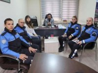 Hakkari polisinden KGK temsilcisi Taş’a ziyaret