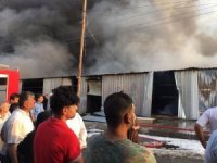 Erbil’de yangın: 250 işyeri yandı