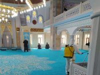 Hakkari'de camiler dezenfekte edildi