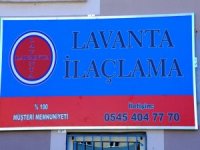 Lavanta ilaçlama hizmete açıldı
