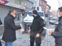 Kızılay'dan polislere çorba ikramı