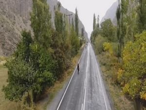 Hakkari manzarası ve bisiklet turu